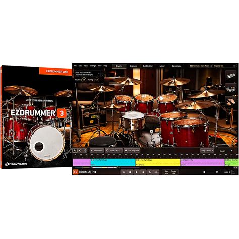 Toontrack EZdrummer 3 Virtual Drum Software.